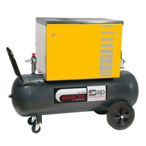 SIP B3800/3M/200 Silenced Piston Compressor for garages from Tyre Bay Direct.