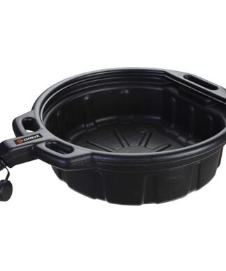 GROZ Oil Coolant Gearbox Drain Pan Black