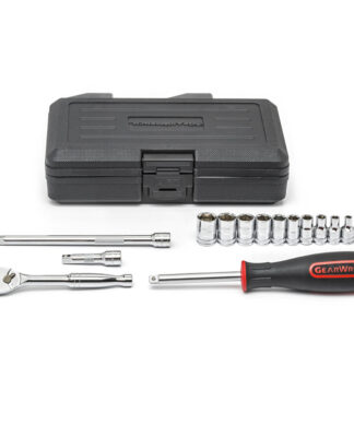 GearWrench 14Pc Metric Socket Set 1/4 Dr