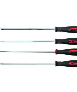 GearWrench 4Pc Heavy-Duty Long Hook & Pick Set