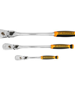 GearWrench 3pc 90T Cushion Grip Locking Flex Head Ratchet Set