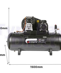 PX3/200-SRB Air Compressor dimensions
