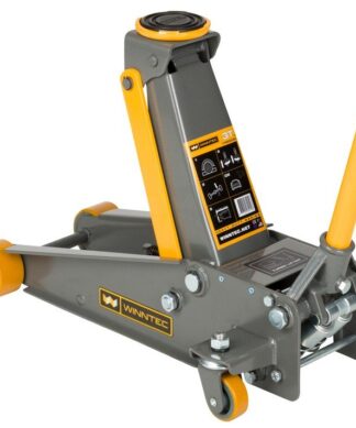 3 Ton Turbo Lift Trolley Jack (pu Wheels) by Winntec from Tyre Bay Direct.