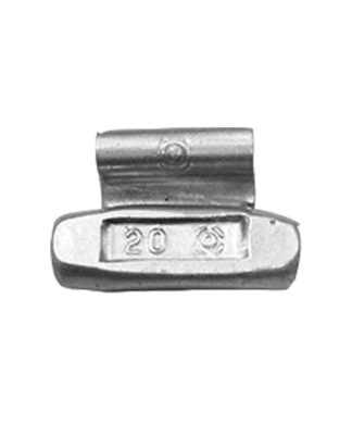 Zinc Coated Weights for Steel Wheels 20g