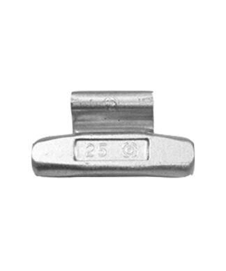 Zinc Coated Weights for Steel Wheels 25g