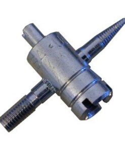 TBD004 - 4 in 1 Tyre Valve Tool Silver
