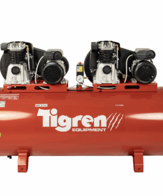 TIGREN 270ltr Tandem Belt-Driven Compressor