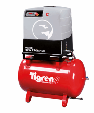 TIGREN DD 4kW 270ltr Screw Compressor