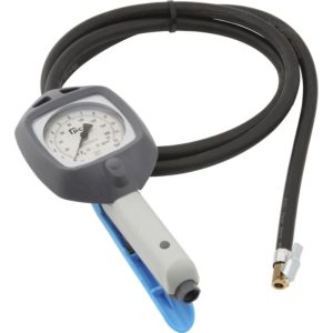 Tyre Inflator 0-170 psi & 0-12 bar, 1.8m Hose Euro Connector